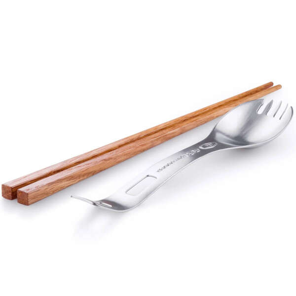 Spork GSI OUTDOORS GLACIER STAINLESS SPORK + STICKS