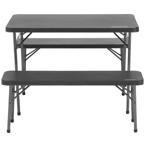 Stolik turystyczny z 2 ławeczkami COLEMAN PACK-AWAY TABLE & BENCH SET