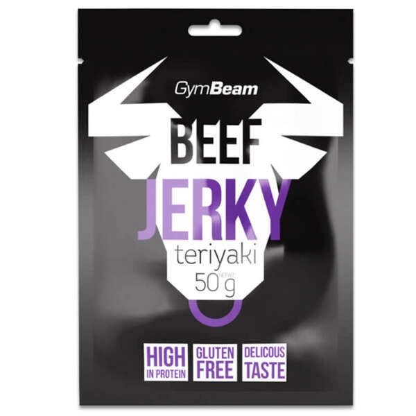 Suszona wołowina GYMBEAM BEEF JERKY - Teriyaki
