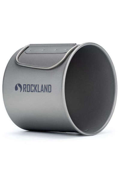 Tytanowy kubek z pokrywką ROCKLAND MINIMALIST .6L