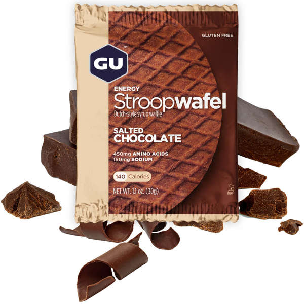 Wafel energetyczny GU ENERGY STROOPWAFEL Słona Czekolada (Gluten Free)