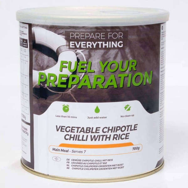 Warzywa chipotle chilli z ryżem FUEL YOUR PREPARATION, 7 porcji