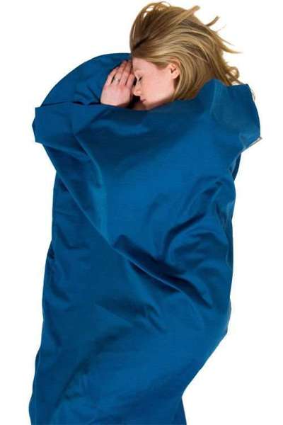 Wkładka do śpiwora LIFEVENTURE POLYCOTTON SLEEPING BAG LINER - prostokątna