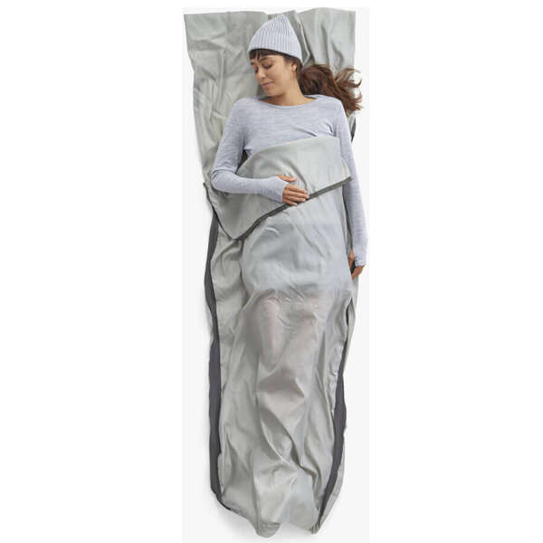 Wkładka do śpiwora z jedwabiu SEA TO SUMMIT SILK BLEND SLEEPING BAG LINER - Compact