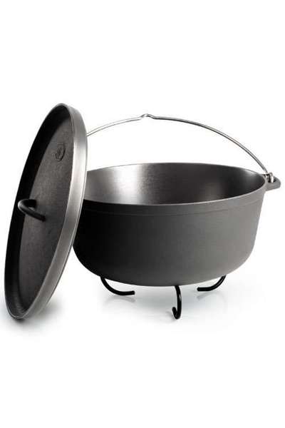 Żeliwny kociołek holenderski GSI OUTDOORS LITECAST DUTCH OVEN 6.6L