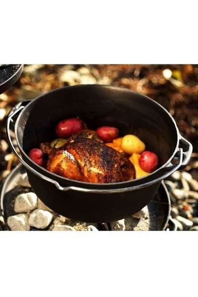 Żeliwny kociołek holenderski GSI OUTDOORS LITECAST DUTCH OVEN 6.6L