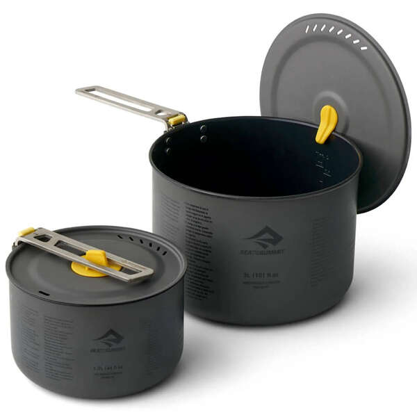 Zestaw garnków turystycznych SEA TO SUMMIT FRONTIER ULTRALIGHT TWO POT SET | 2 elementy