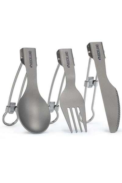 Zestaw sztućców ROCKLAND TITANIUM TOOLS CUTLERY SET