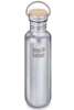 Butelka ze stali KLEAN KANTEEN REFLECT BAMBOO CAP 0.532L - 0.800L Mirrored Stainless