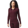 Koszulka SMARTWOOL W'S CLASSIC THERMAL MERINO BASE LAYER 1/4 ZIP