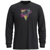 Koszulka wełniana unisex SMARTWOOL 90S SHRED GRAPHIC LONG SLEEVE TEE