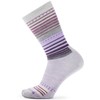 Skarpety miejskie wełniane SMARTWOOL EVERYDAY STITCH STRIPE CREW SOCKS Zero Cushion