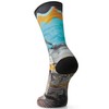 Skarpety rowerowe SMARTWOOL BIKE ZERO CUSHION WOLF PRINT CREW SOCKS