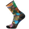 Skarpety turystyczne wełniane SMARTWOOL HIKE MOUNTAIN MAZE PRINT CREW SOCKS Light Cushion