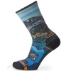 Skarpety turystyczne wełniane damskie SMARTWOOL HIKE ICY RANGE PRINT CREW SOCKS Light Cushion