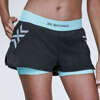 Spodenki do biegania damskie X-BIONIC TWYCE RACE 2IN1 SHORTS