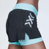 Spodenki do biegania damskie X-BIONIC TWYCE RACE 2IN1 SHORTS