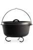 Żeliwny kociołek holenderski GSI OUTDOORS LITECAST DUTCH OVEN 6.6L