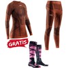 Zestaw / komplet bielizny damskiej X-BIONIC SYMBIO MERINO + GRATIS